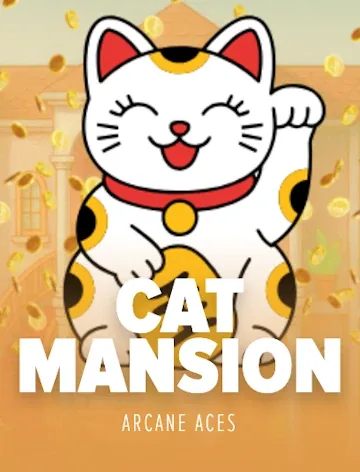 Cat Mansion from Arcane Aces, one of the Basswin Casino slots