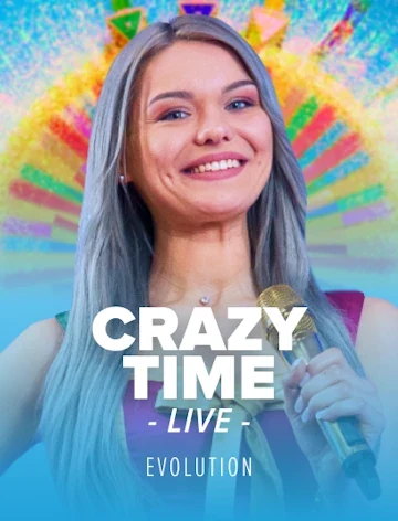 Crazy Time live game show from Evolution at Bass Win Casino