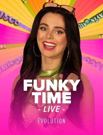 Funky Time table from Evolution in the Basswin Casino live rooms