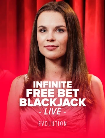 Infinite Free Bet Blackjack table from Evolution at Bass Win Casino