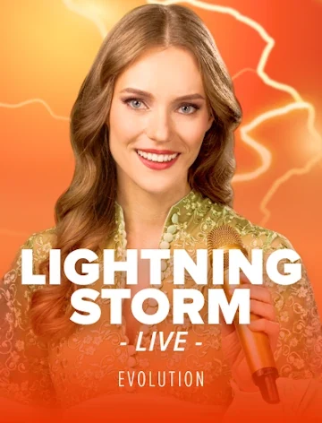 Lightning Storm from Evolution in the Bass Win Casino live rooms