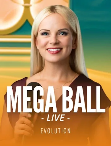 Mega Ball bingo round from Evolution at Bass Win Casino